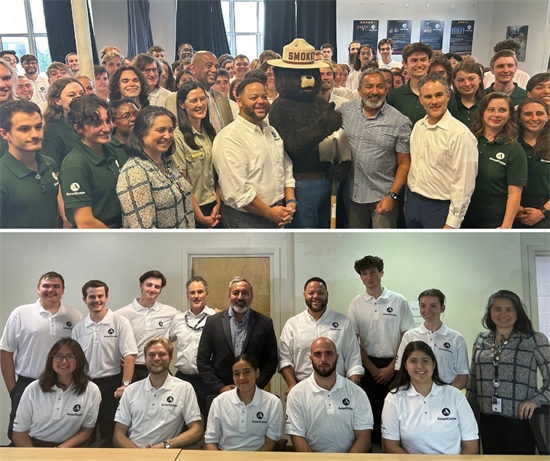 AmeriCorps’ Inaugural National Civilian Community Corps (NCCC) Forest Corps Induction Ceremony