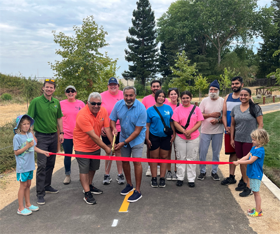 Ribbon Cutting Ceremony for Tillotson Parkway