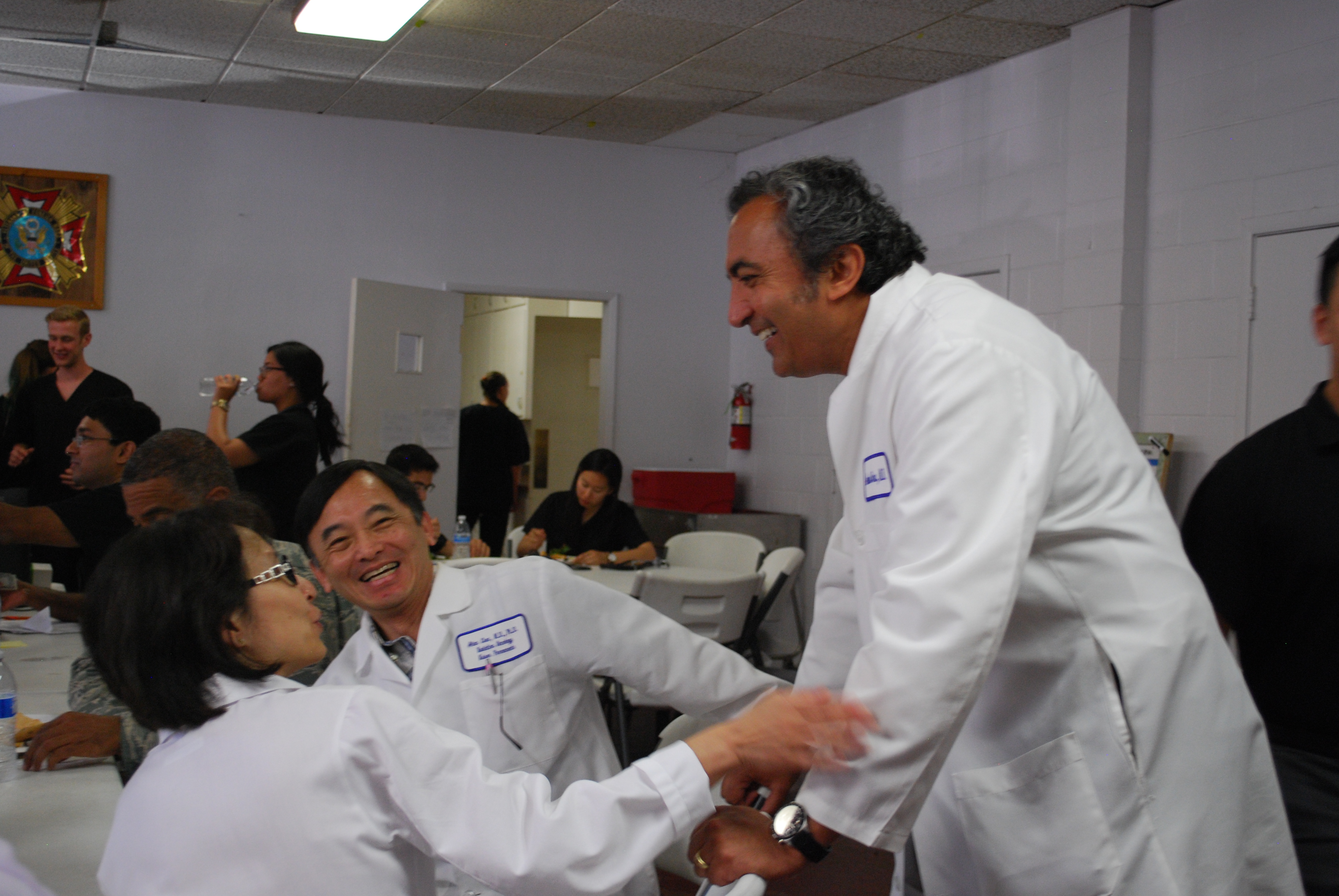 Rep. Bera, M.D. at the Sacramento Community Veterans Alliance health fair